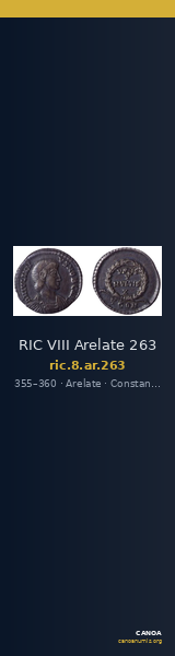 RIC VIII Arelate 263 — CANOA