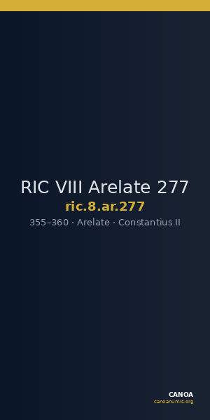RIC VIII Arelate 277 — CANOA