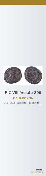 RIC VIII Arelate 296 — CANOA