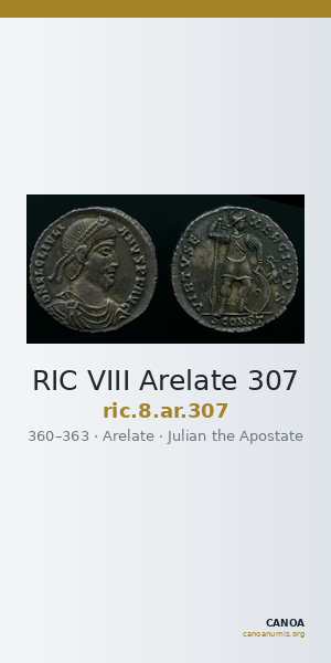 RIC VIII Arelate 307 — CANOA