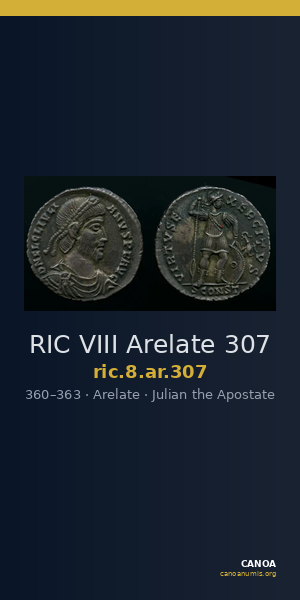 RIC VIII Arelate 307 — CANOA