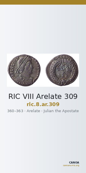 RIC VIII Arelate 309 — CANOA