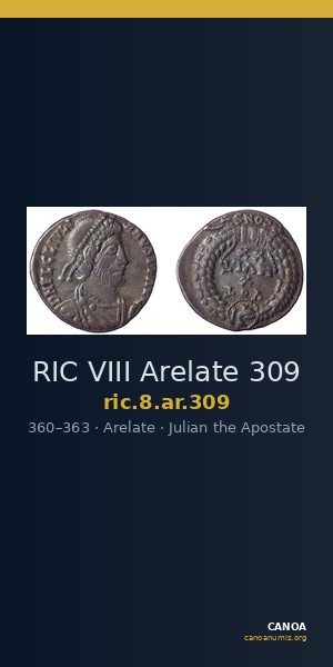 RIC VIII Arelate 309 — CANOA