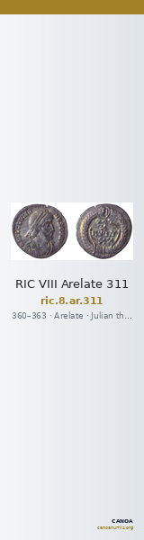 RIC VIII Arelate 311 — CANOA