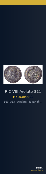 RIC VIII Arelate 311 — CANOA