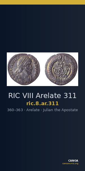 RIC VIII Arelate 311 — CANOA