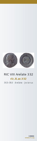 RIC VIII Arelate 332 — CANOA