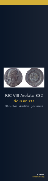 RIC VIII Arelate 332 — CANOA