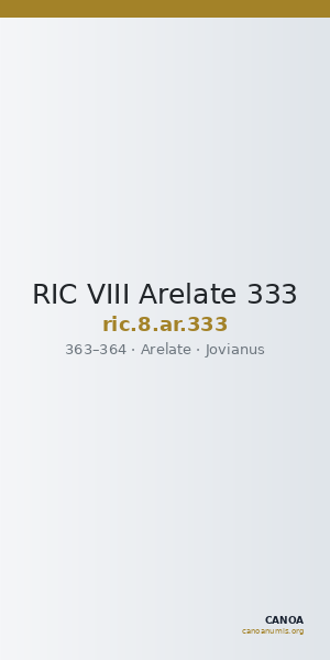 RIC VIII Arelate 333 — CANOA