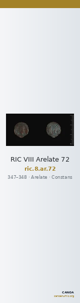 RIC VIII Arelate 72 — CANOA