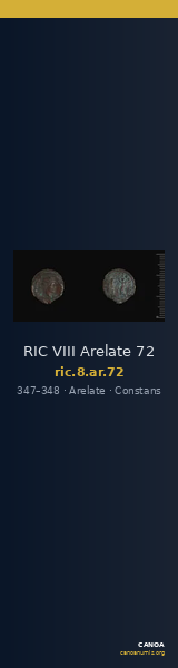 RIC VIII Arelate 72 — CANOA