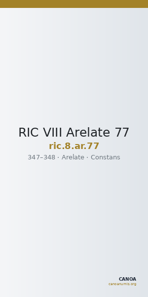 RIC VIII Arelate 77 — CANOA