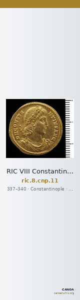 RIC VIII Constantinople 11 — CANOA