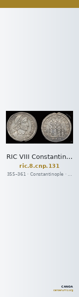 RIC VIII Constantinople 131 — CANOA