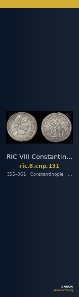RIC VIII Constantinople 131 — CANOA