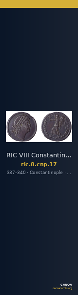 RIC VIII Constantinople 17 — CANOA