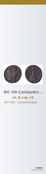 RIC VIII Constantinople 18 — CANOA
