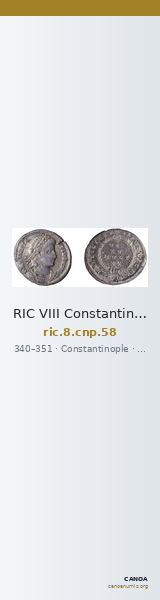 RIC VIII Constantinople 58 — CANOA