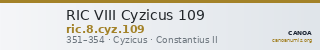 RIC VIII Cyzicus 109 — CANOA