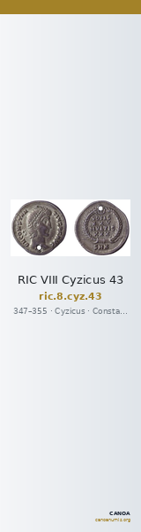 RIC VIII Cyzicus 43 — CANOA