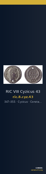 RIC VIII Cyzicus 43 — CANOA