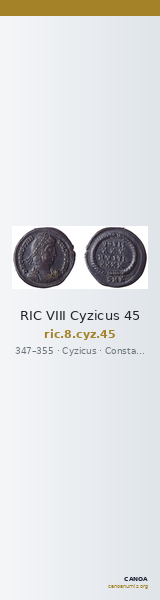 RIC VIII Cyzicus 45 — CANOA