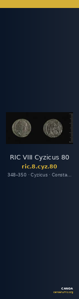RIC VIII Cyzicus 80 — CANOA
