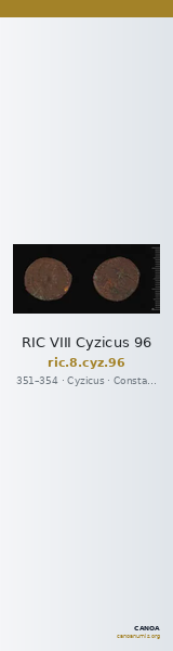 RIC VIII Cyzicus 96 — CANOA