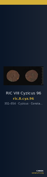 RIC VIII Cyzicus 96 — CANOA