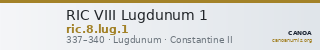 RIC VIII Lugdunum 1 — CANOA