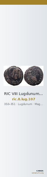 RIC VIII Lugdunum 107 — CANOA