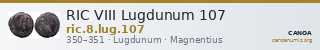 RIC VIII Lugdunum 107 — CANOA