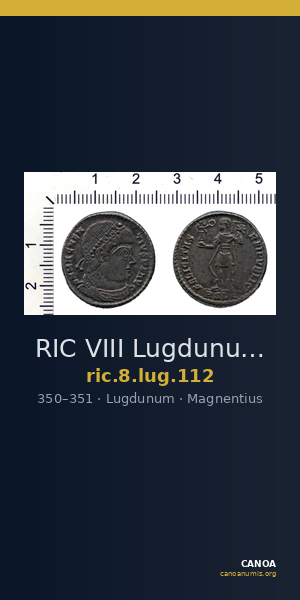 RIC VIII Lugdunum 112 — CANOA