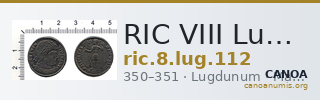 RIC VIII Lugdunum 112 — CANOA