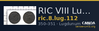 RIC VIII Lugdunum 112 — CANOA
