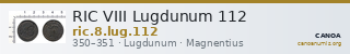RIC VIII Lugdunum 112 — CANOA