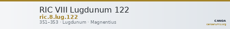 RIC VIII Lugdunum 122 — CANOA