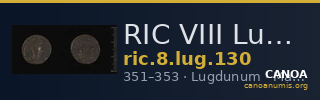 RIC VIII Lugdunum 130 — CANOA