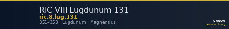 RIC VIII Lugdunum 131 — CANOA