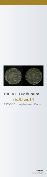 RIC VIII Lugdunum 14 — CANOA