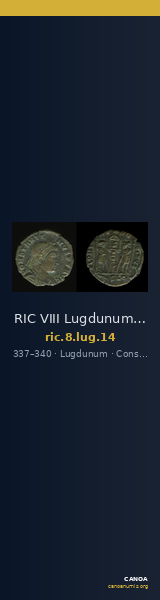 RIC VIII Lugdunum 14 — CANOA