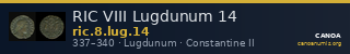 RIC VIII Lugdunum 14 — CANOA