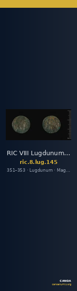 RIC VIII Lugdunum 145 — CANOA