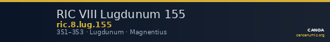 RIC VIII Lugdunum 155 — CANOA
