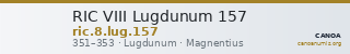 RIC VIII Lugdunum 157 — CANOA
