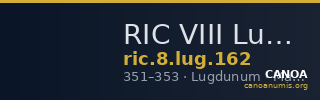 RIC VIII Lugdunum 162 — CANOA