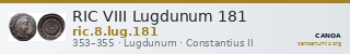 RIC VIII Lugdunum 181 — CANOA