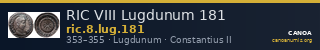 RIC VIII Lugdunum 181 — CANOA
