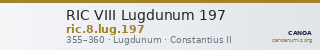 RIC VIII Lugdunum 197 — CANOA