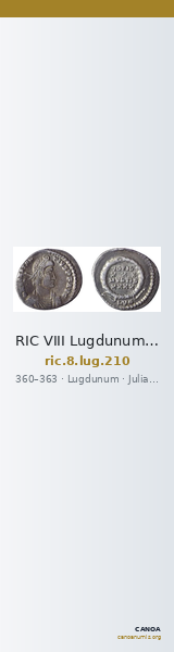 RIC VIII Lugdunum 210 — CANOA